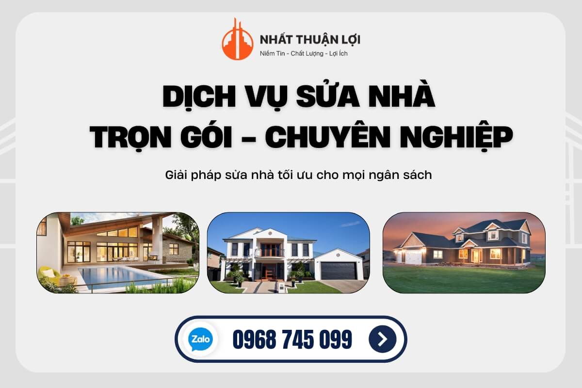 Dịch vụ sửa nhà trọn gói Dịch vụ sửa nhà trọn gói