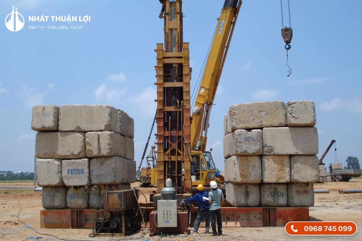 Ép cọc bê tông là gì Ép cọc bê tông là gì