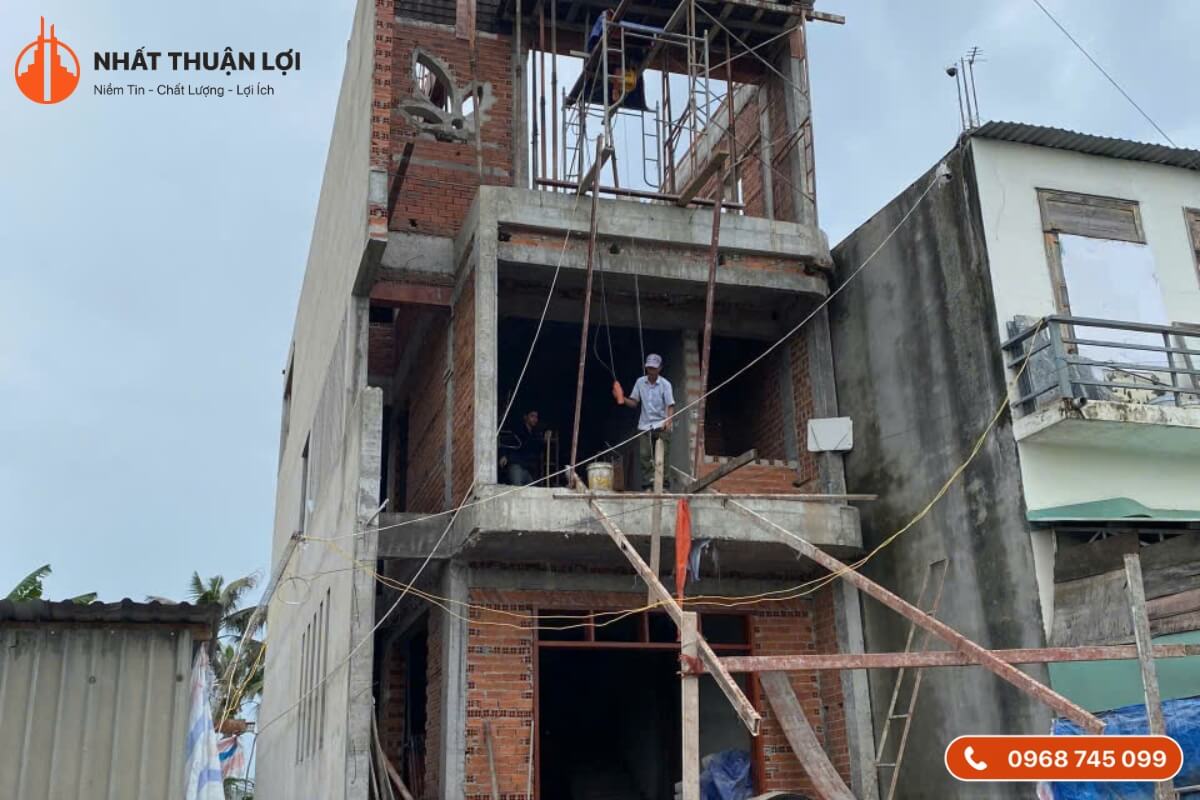 Hạng mục thi công phần thô Hạng mục thi công phần thô