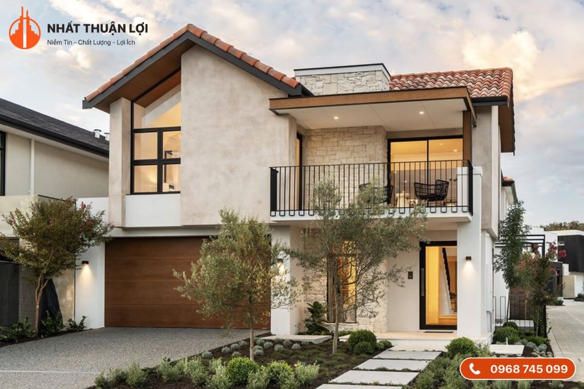 Mẫu nhà 2 tầng 500 triệu ở nông thôn phong cách hiện đại Mẫu nhà 2 tầng 500 triệu ở nông thôn phong cách hiện đại