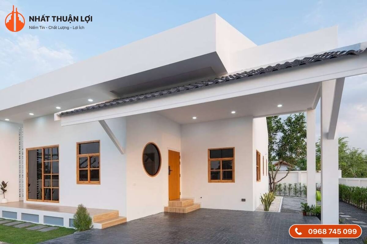 Mẫu nhà 200 triệu cấp 4 3 phòng ngủ