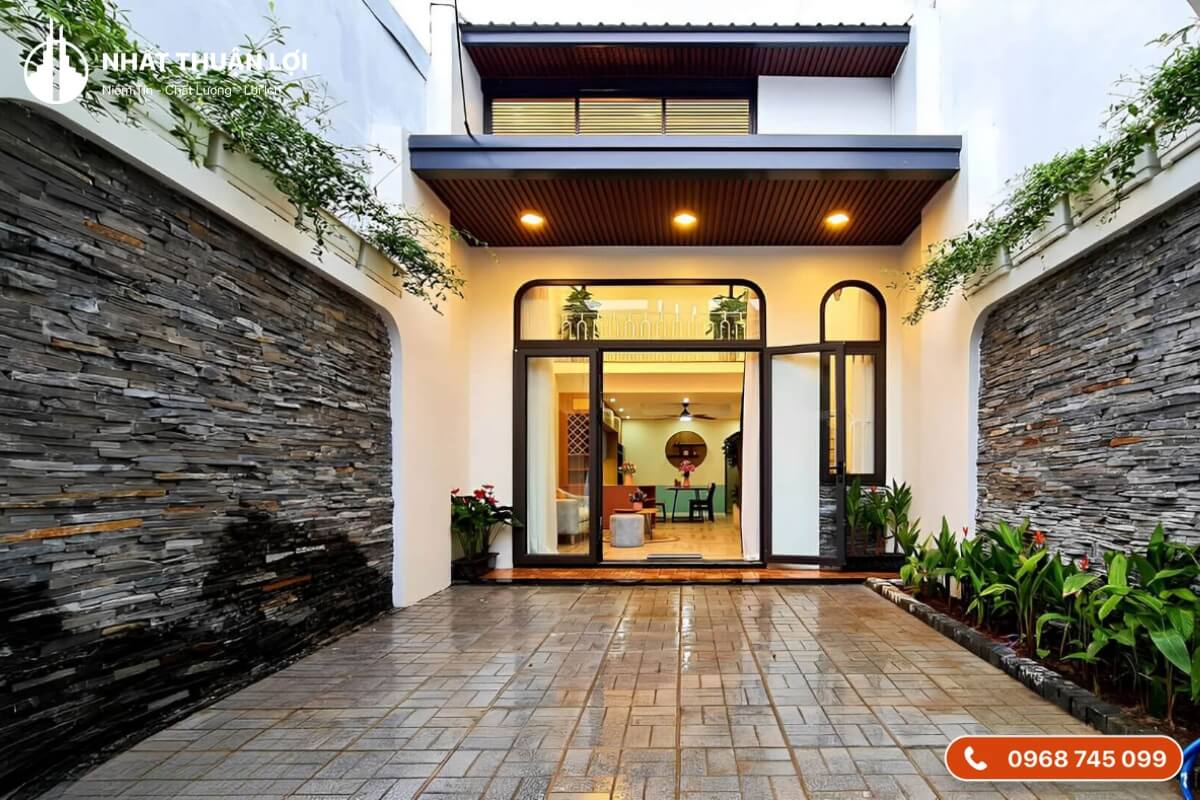 Nhà 1 trệt 1 lầu 5x15 hiện đại Nhà 1 trệt 1 lầu 5x15 hiện đại
