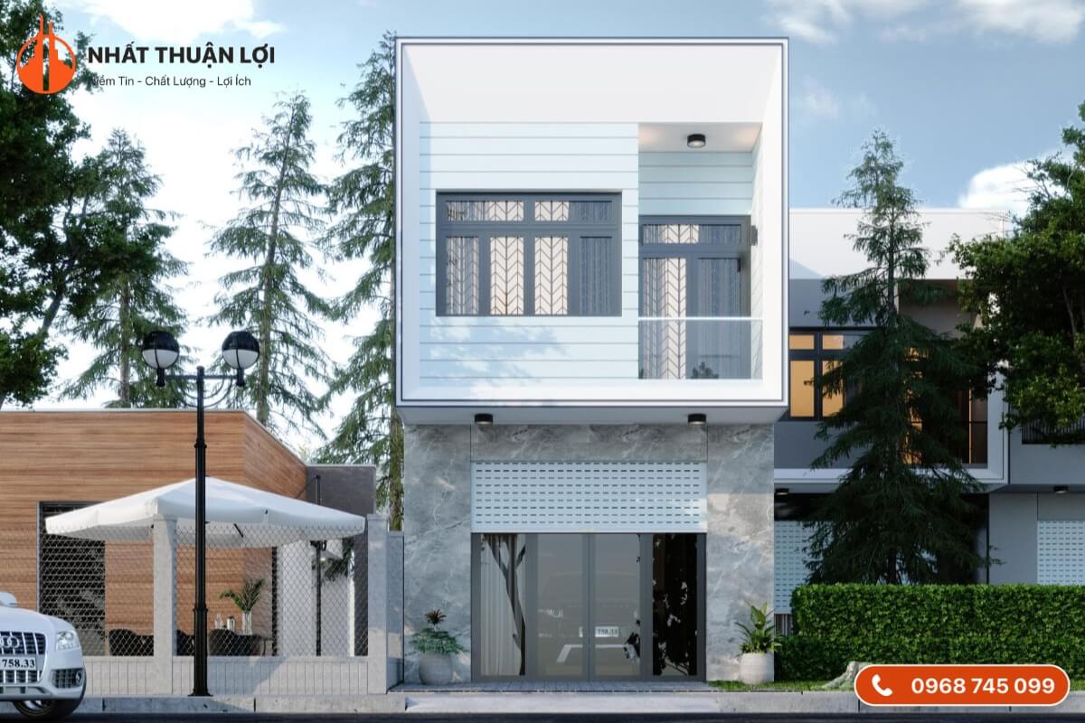 Nhà 2 tầng nông thôn 500 triệu có gác lửng Nhà 2 tầng nông thôn 500 triệu có gác lửng