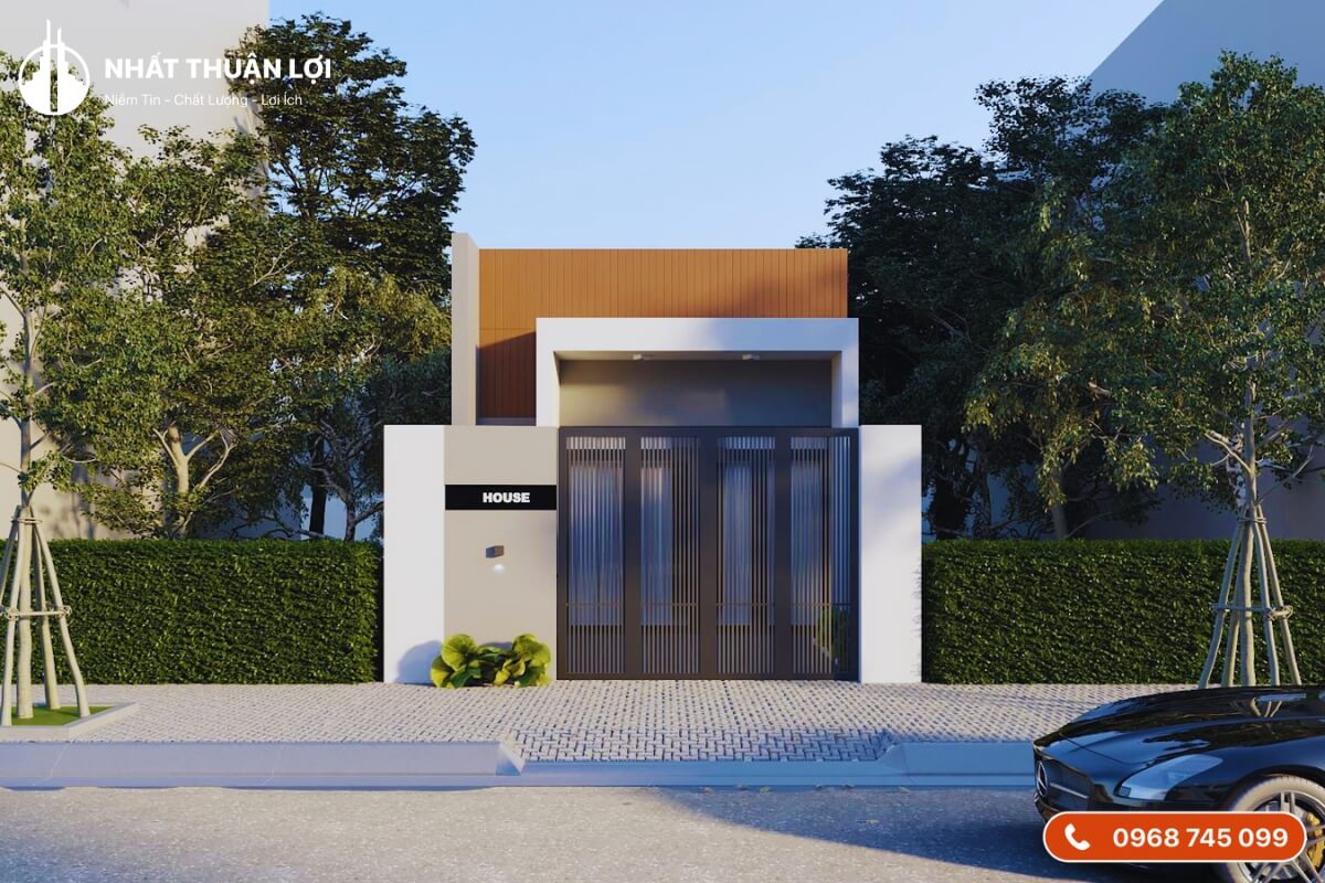 Nhà cấp 4 200 triệu mái bằng