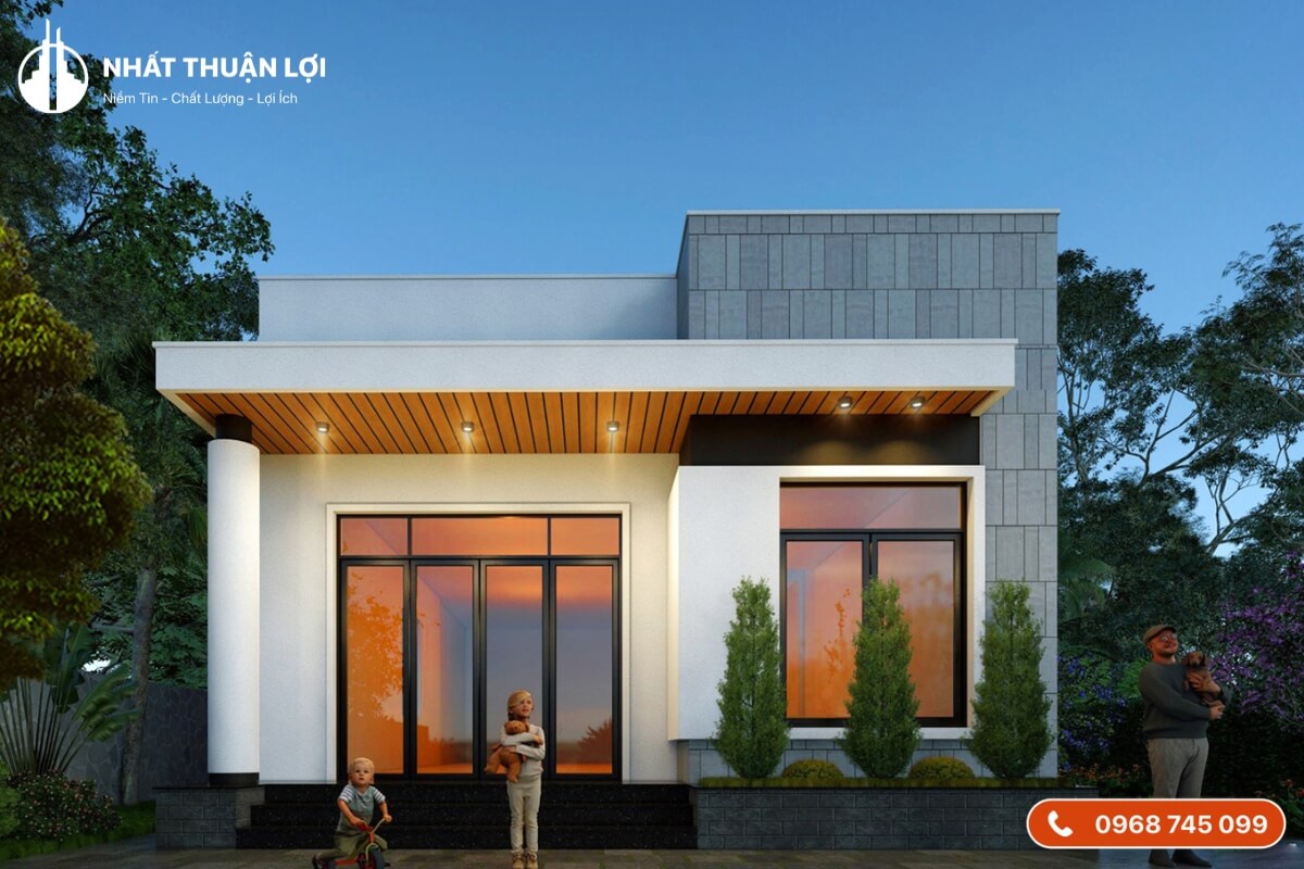 Nhà cấp 4 giá 70 triệu mái bằng