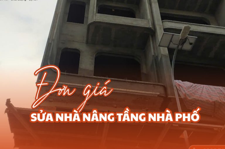Sửa nhà nâng tầng