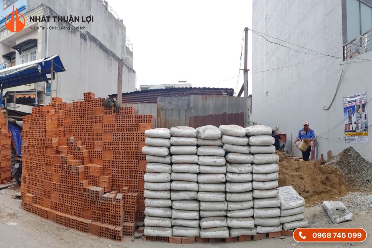Tận dụng vật liệu có sẵn để xây dựng