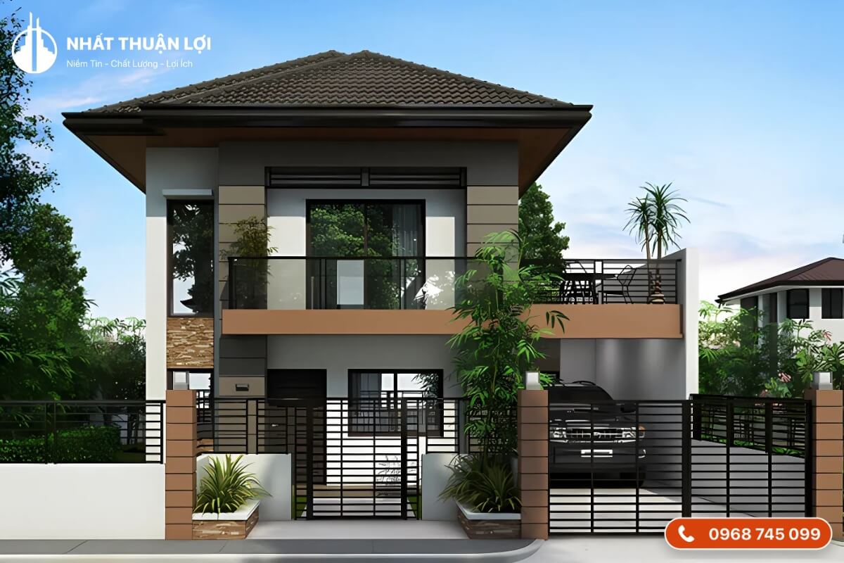 Xây nhà 2 tầng 100m2 hết bao nhiêu tiền