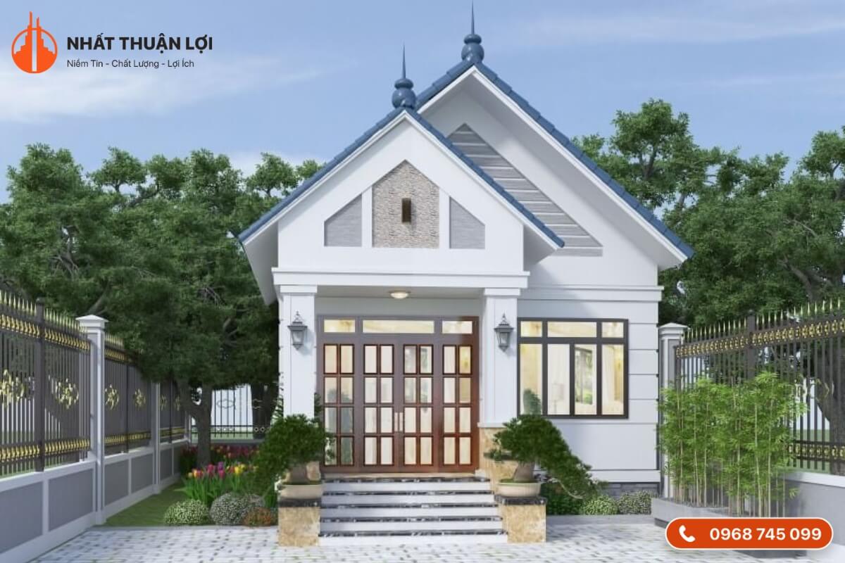 Xây nhà cấp 4 2 phòng ngủ 200 triệu