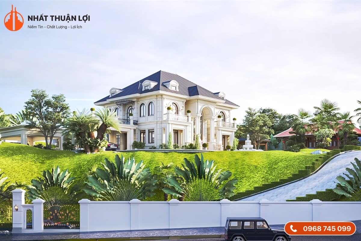 Mẫu biệt thự sân vườn Mẫu biệt thự sân vườn