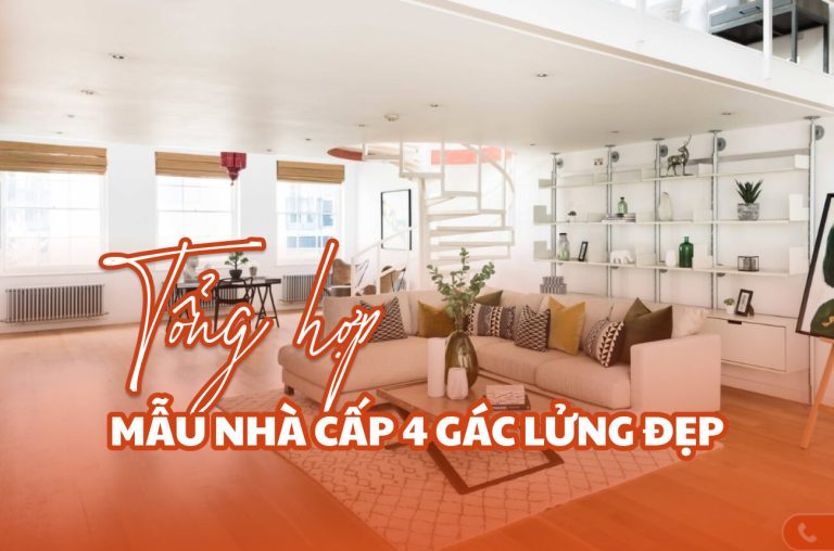 Mẫu nhà cấp 4 gác lửng