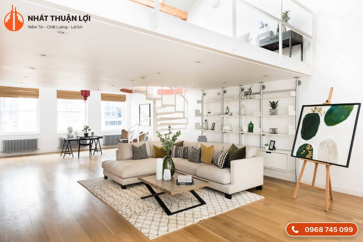 Mẫu nhà cấp 4 gác lửng hiện đại Mẫu nhà cấp 4 gác lửng hiện đại