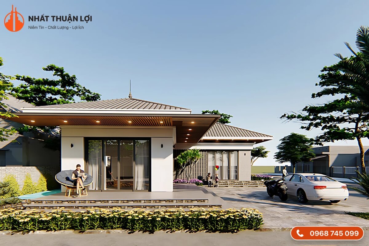 Mẫu nhà cấp 4 nông thôn Mẫu nhà cấp 4 nông thôn