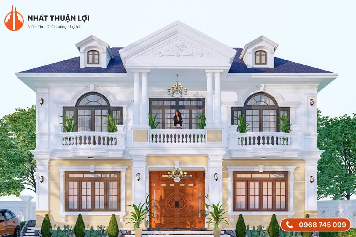 Nhà mái Nhật 2 tầng 4 phòng ngủ Nhà mái Nhật 2 tầng 4 phòng ngủ