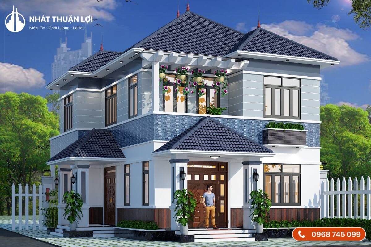 Nhà mái Nhật 2 tầng đa dạng phong cách thiết kế Nhà mái Nhật 2 tầng đa dạng phong cách thiết kế