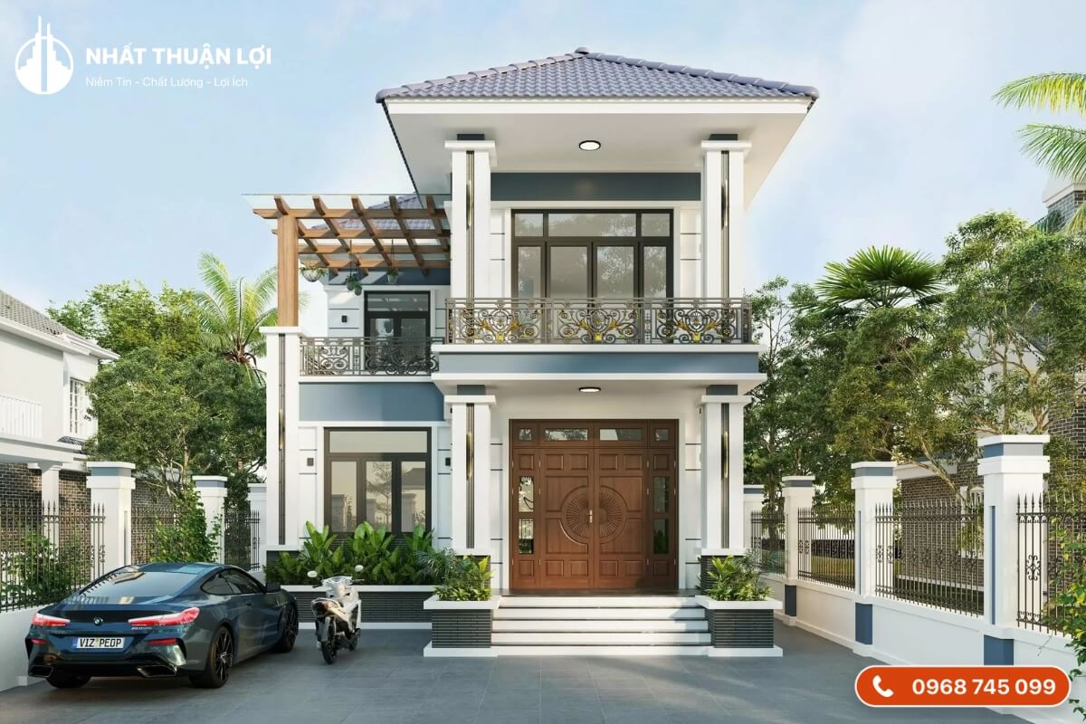 Nhà mái Nhật 2 tầng là gì Nhà mái Nhật 2 tầng là gì