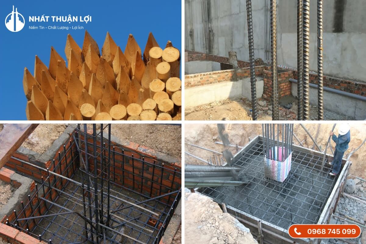 Thi công móng cọc trên nhiều nền đất Thi công móng cọc trên nhiều nền đất