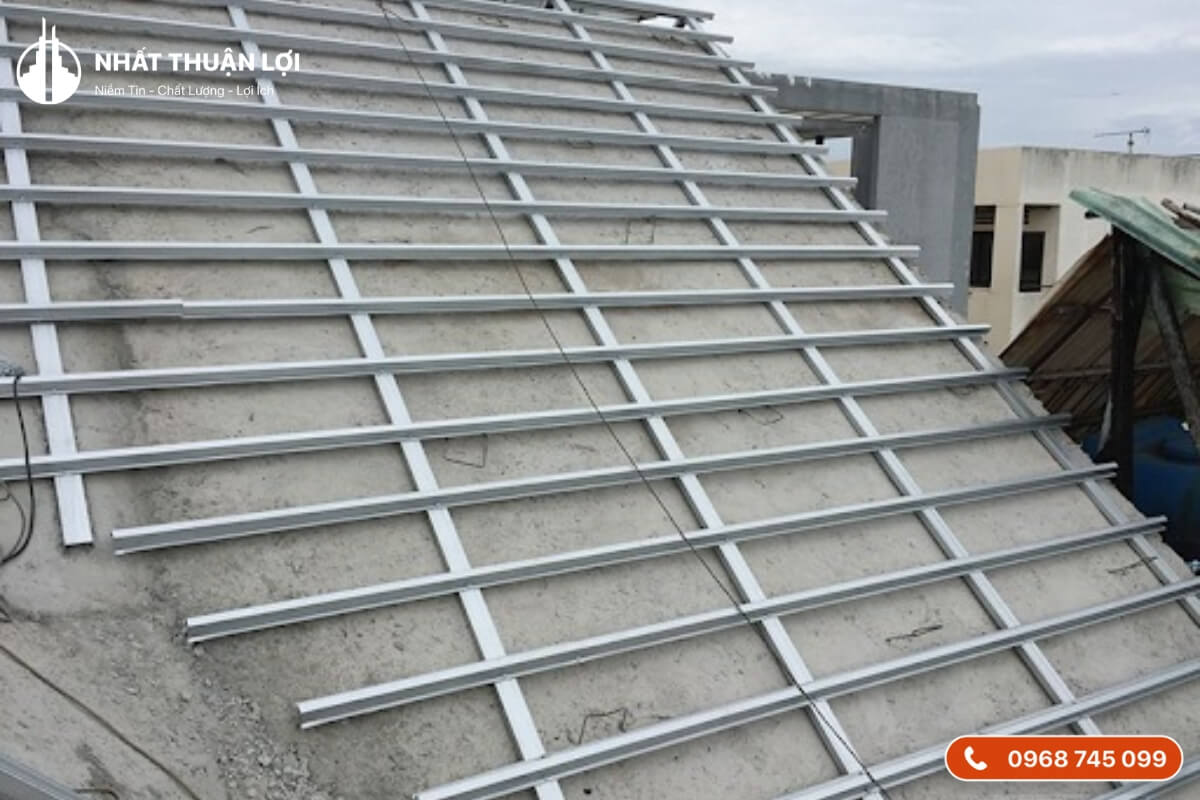 Tiêu chuẩn đổ mái nhà bằng bê tông cốt thép Tiêu chuẩn đổ mái nhà bằng bê tông cốt thép
