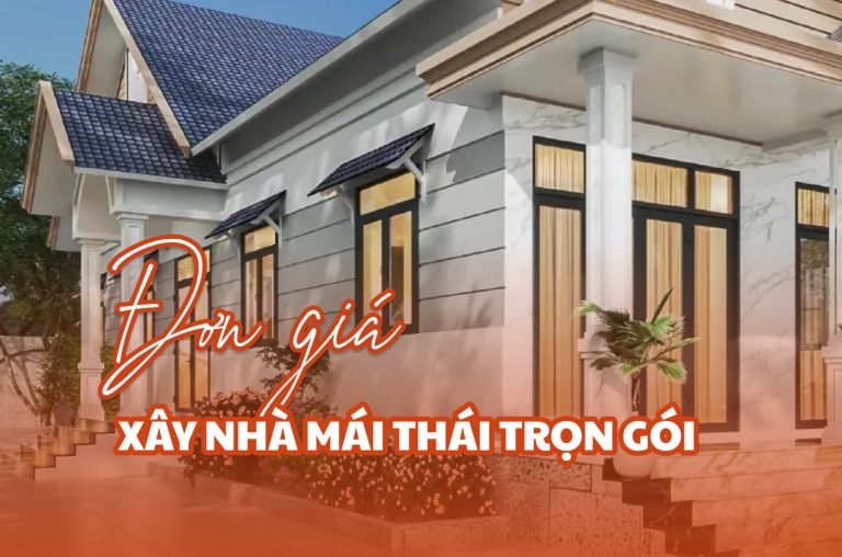 Xây nhà mái Thái