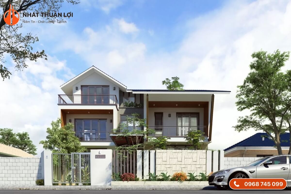 Biệt thự mini phong cách hiện đại Biệt thự mini phong cách hiện đại