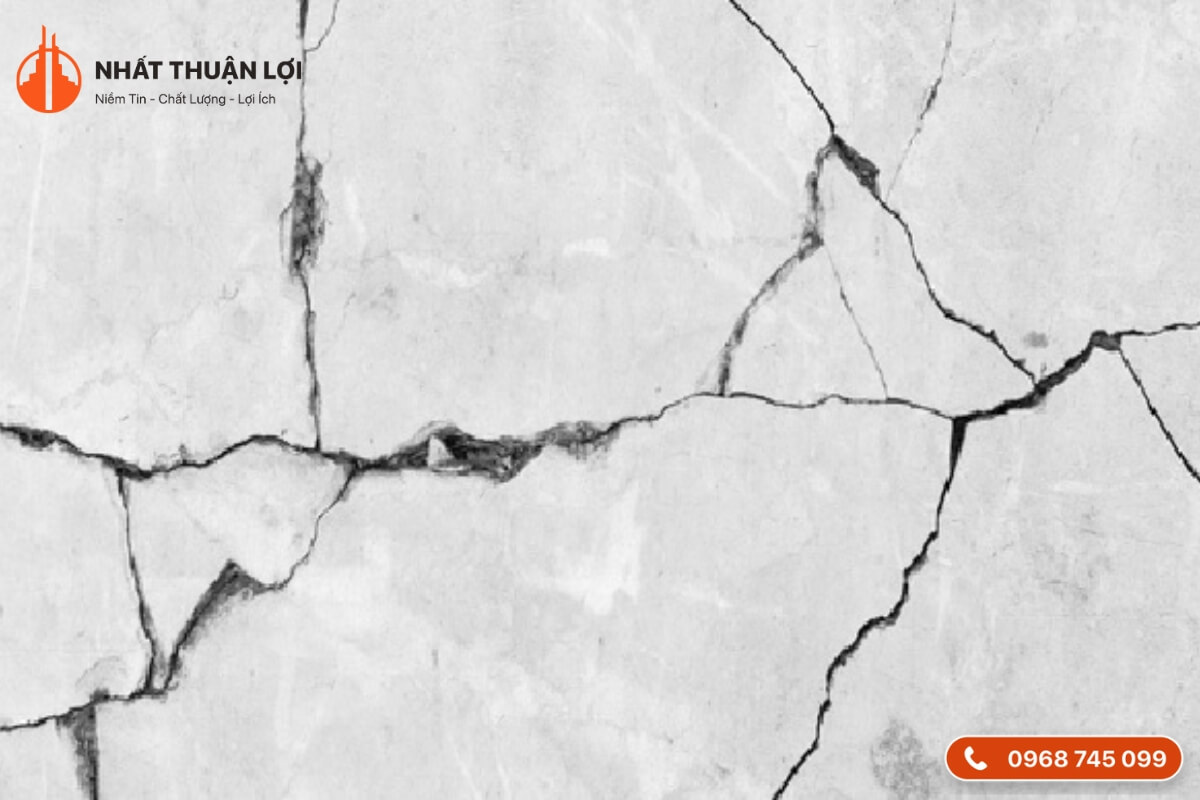 Khắc phục vết nứt sâu xuyên qua tường Khắc phục vết nứt sâu xuyên qua tường