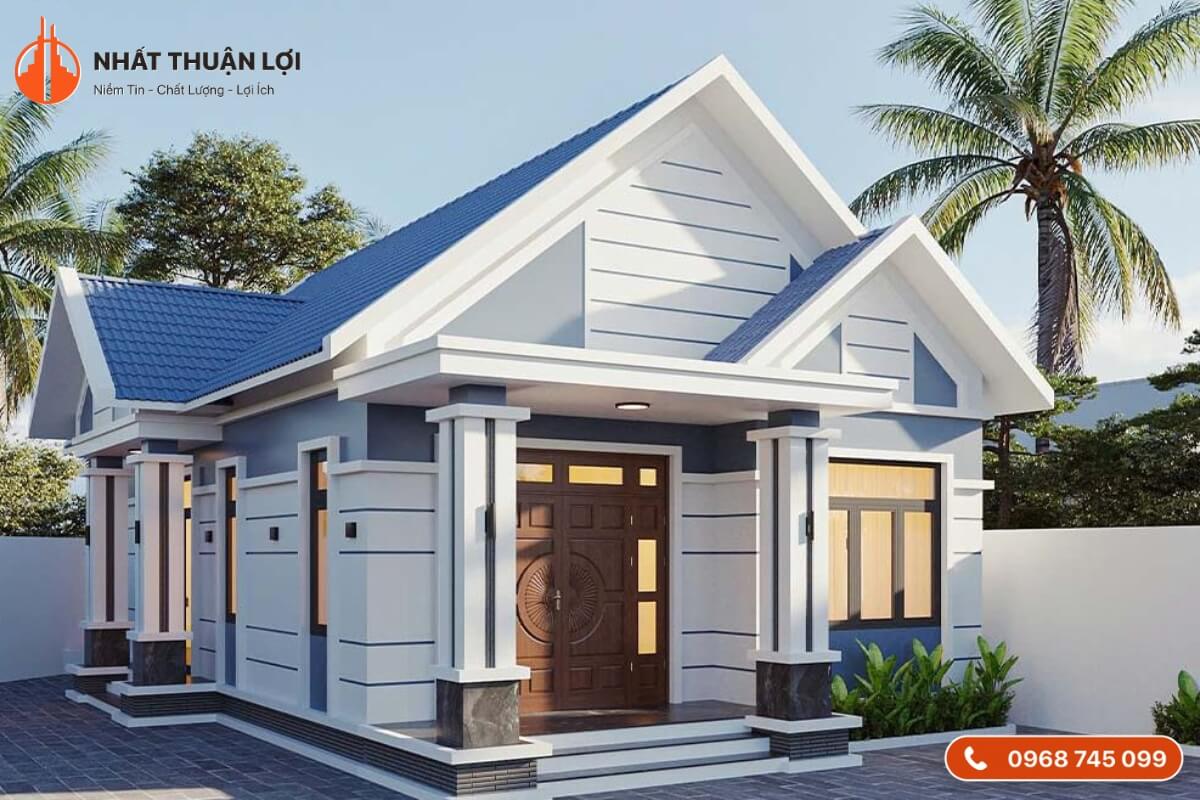 Nhà tiền chế cấp 4 mái Thái Nhà tiền chế cấp 4 mái Thái