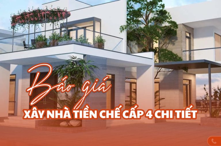 Xây nhà tiền chế cấp 4