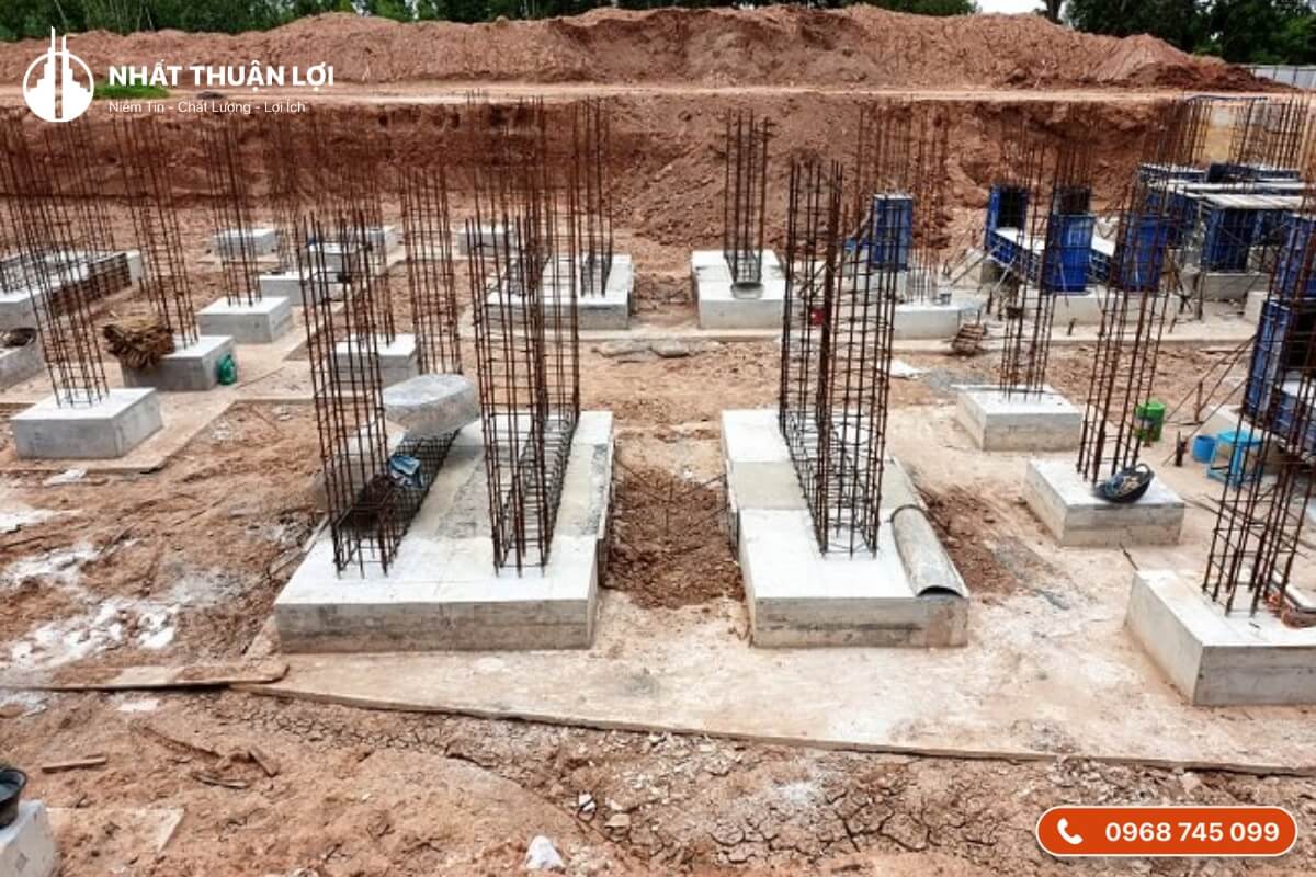 Xây nhà trên nền đất yếu Xây nhà trên nền đất yếu