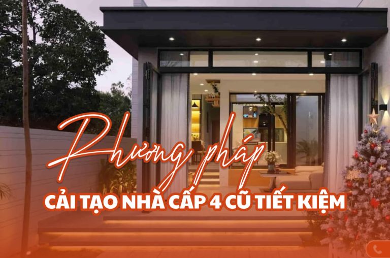 Cải tạo nhà cấp 4