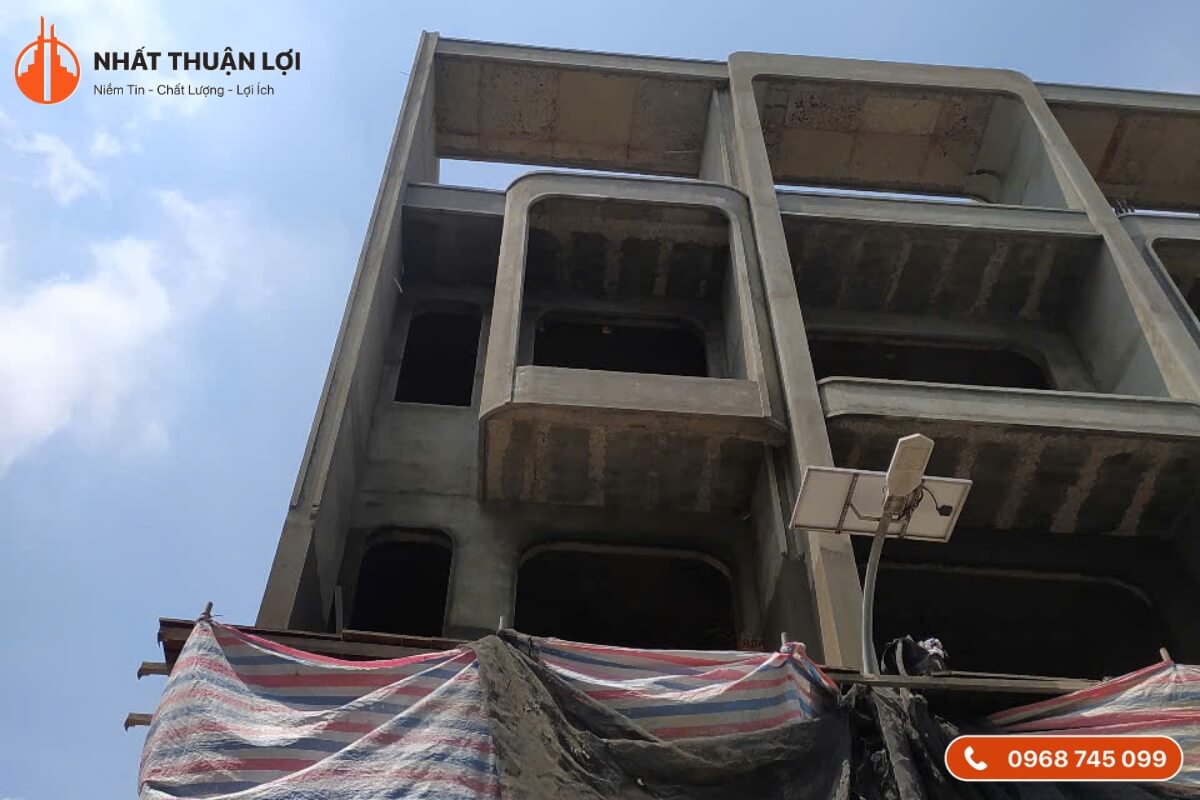 Chi phí xây dựng phần thô nhà 3 tầng