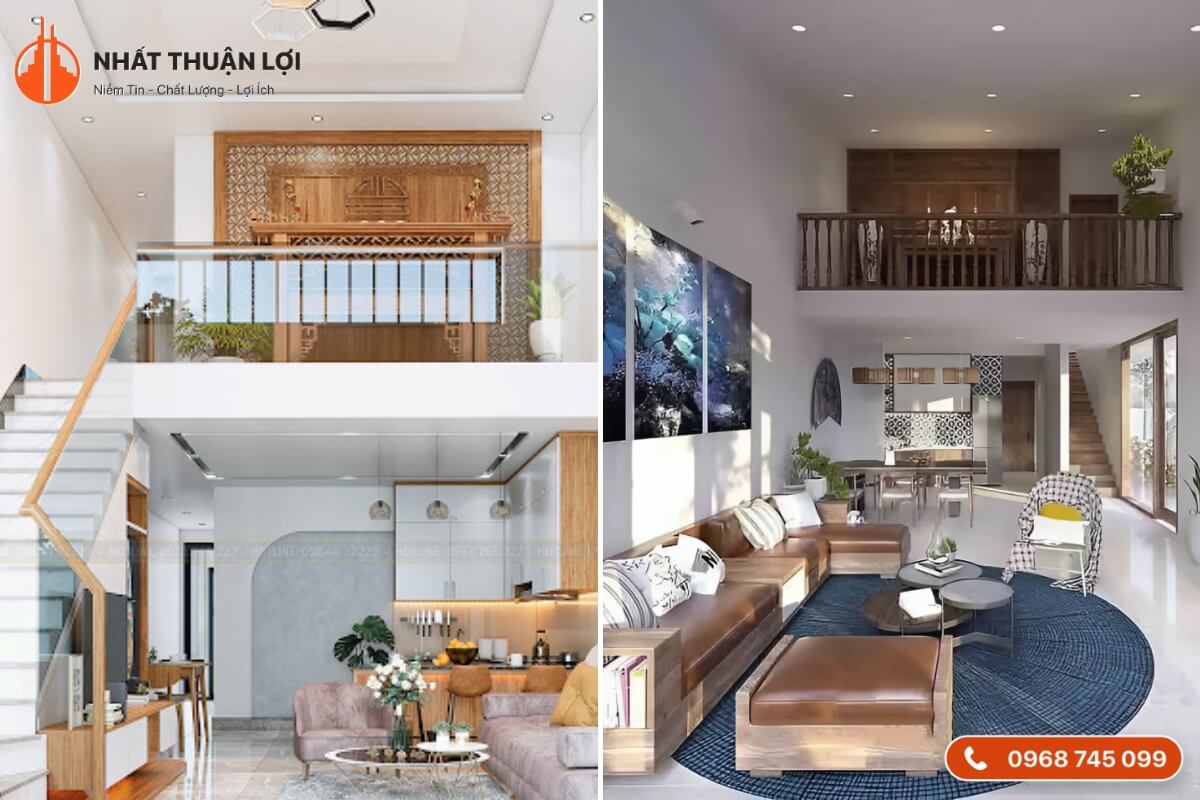 Chi phí xây nhà gác lửng 3 phòng ngủ 1 phòng thờ Chi phí xây nhà gác lửng 3 phòng ngủ 1 phòng thờ