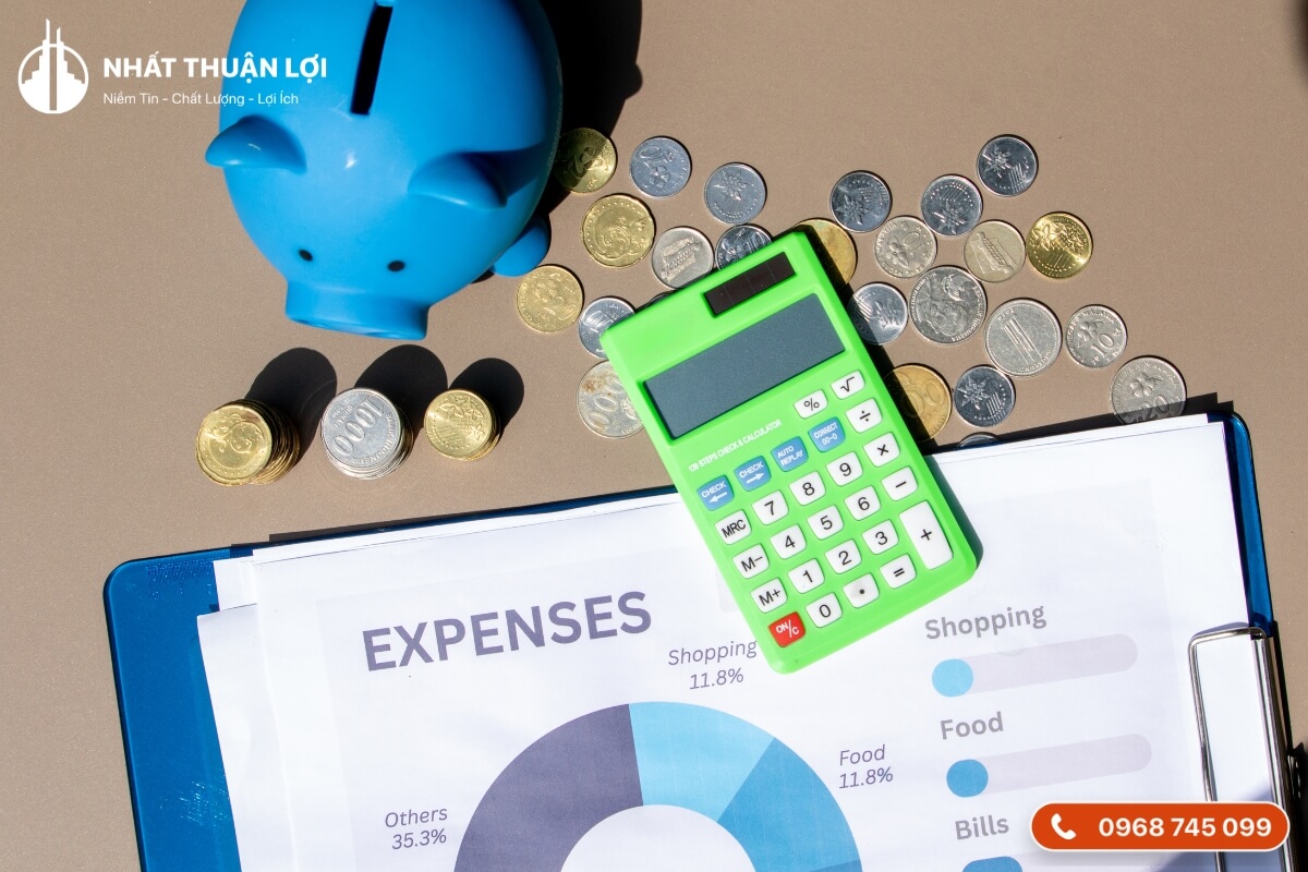 Gia chủ cần dự trù các khoản chi phí chính Gia chủ cần dự trù các khoản chi phí chính