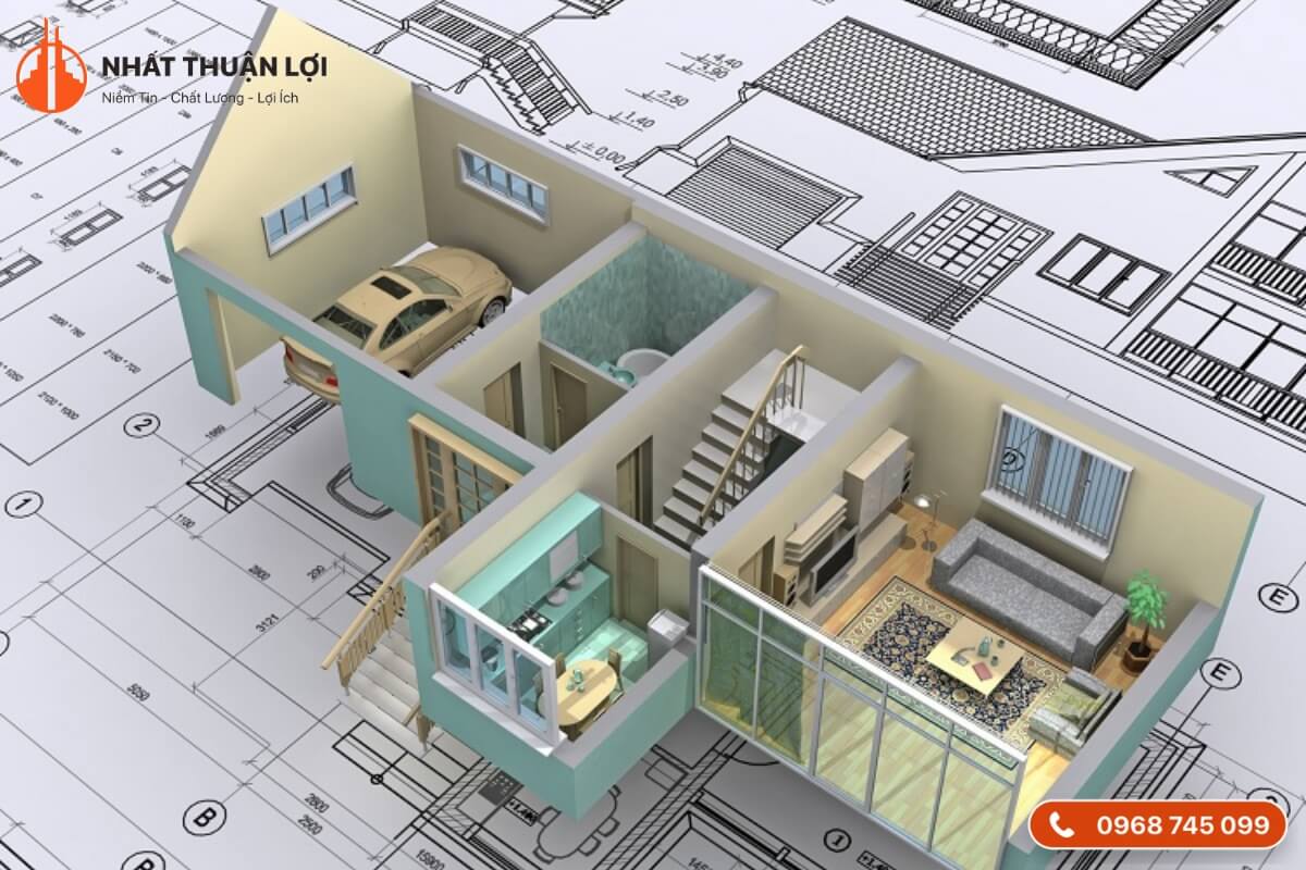 Giai đoạn chuẩn bị và thiết kế nhà 3 tầng