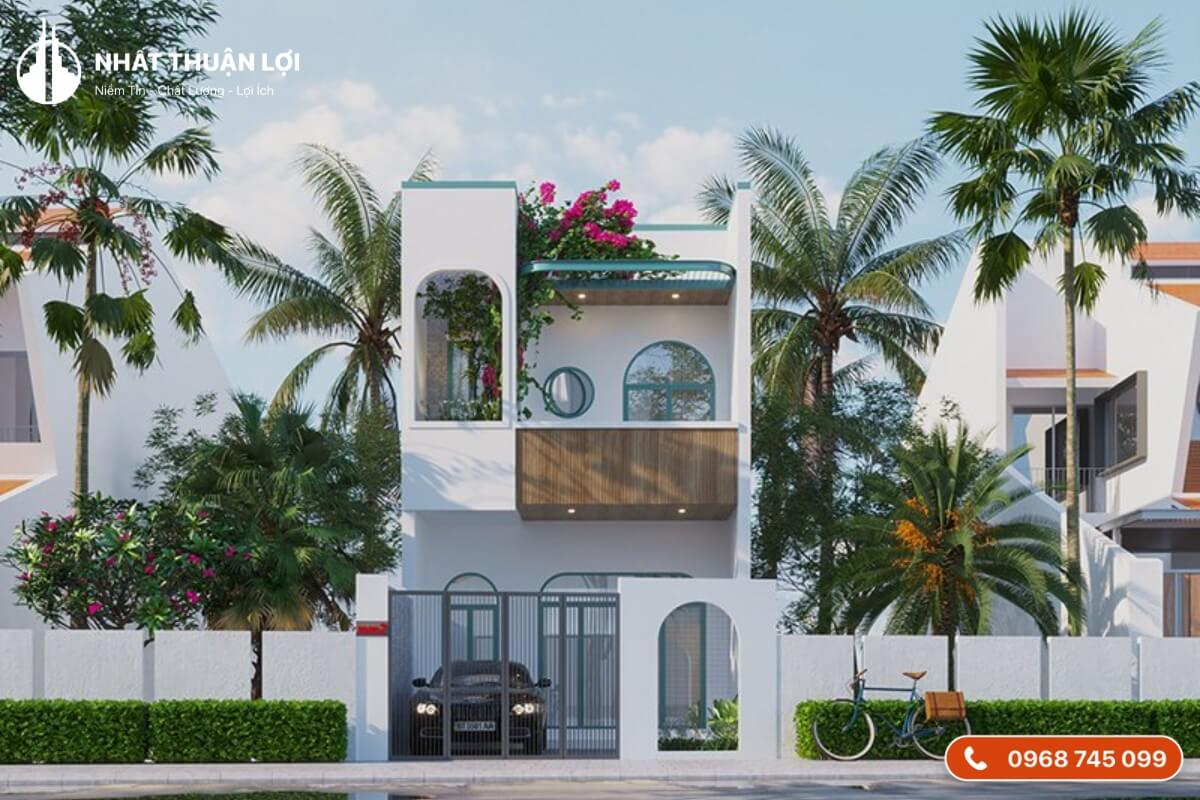 Mẫu nhà 2 tầng 7x13 chi phí 600 triệu