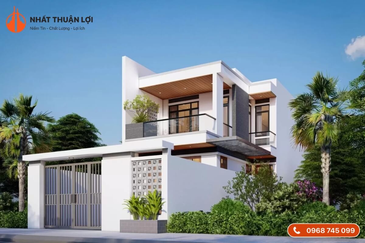 Mẫu nhà 600 triệu 2 tầng 3 phòng ngủ