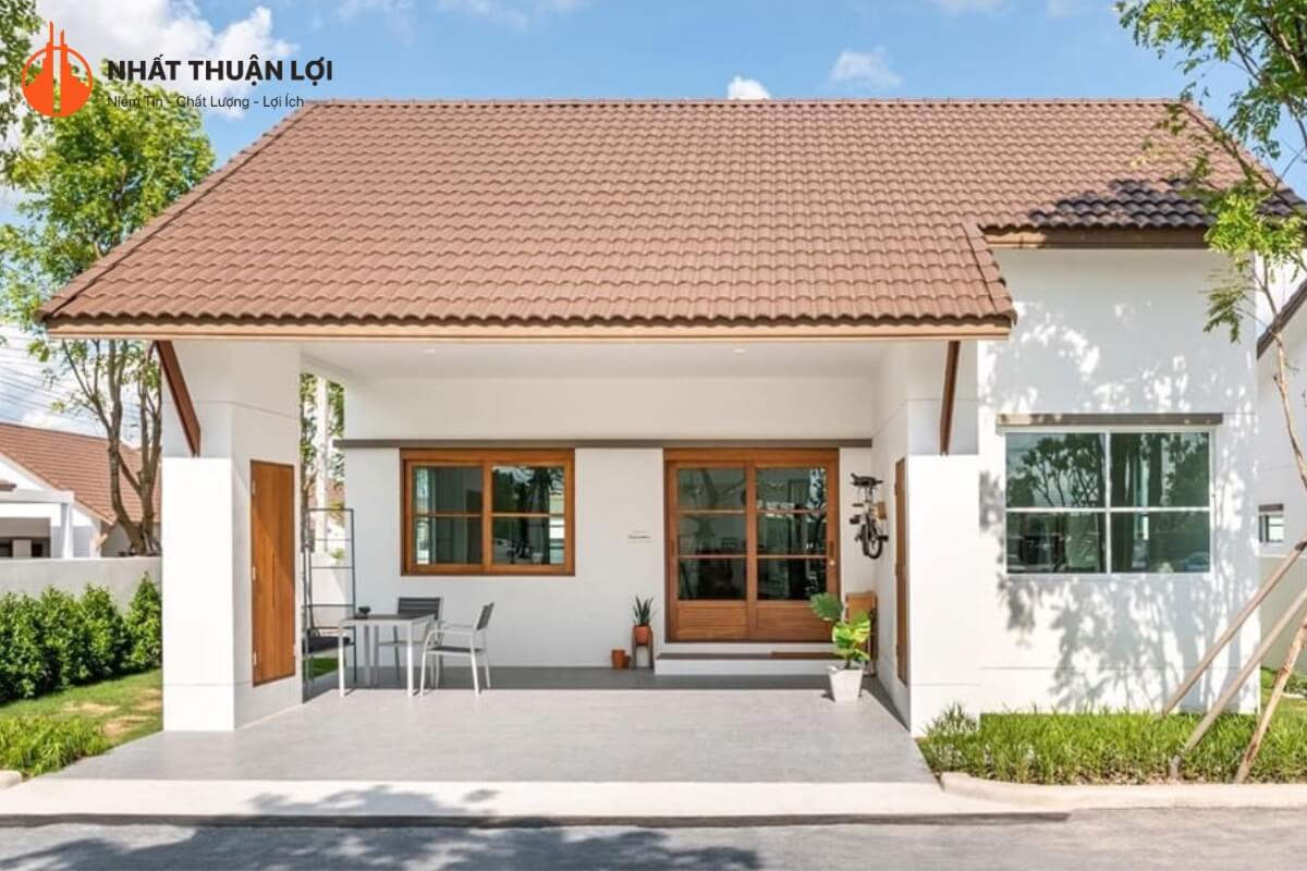 Mẫu nhà cấp 4 giá rẻ 100 triệu 40m2 Mẫu nhà cấp 4 giá rẻ 100 triệu 40m2