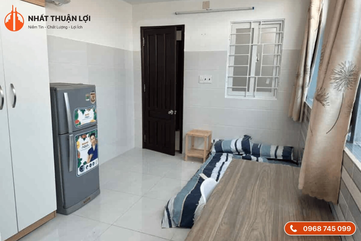 Mẫu phòng trọ không gác tối ưu ánh sáng tự nhiên