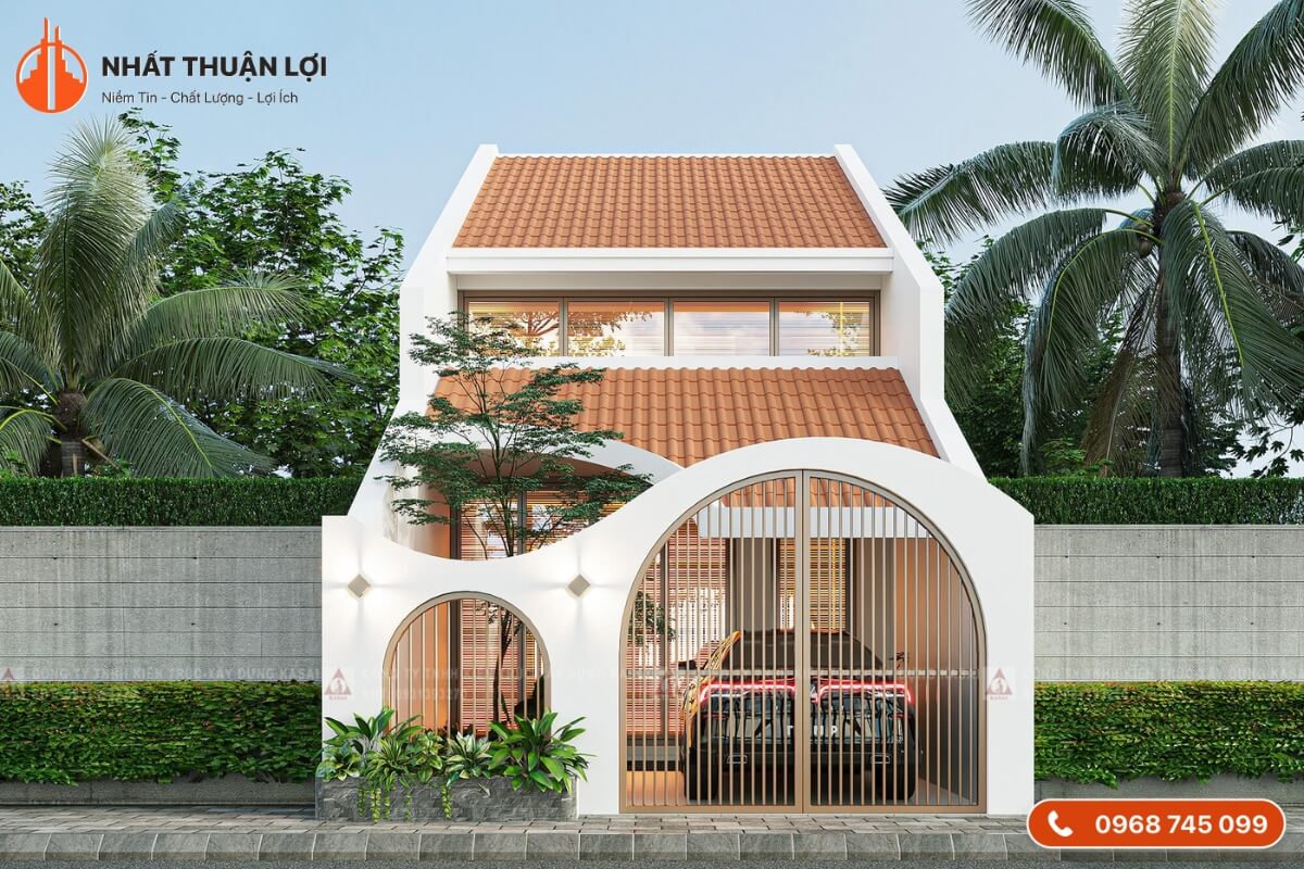 Mẫu thiết kế nhà gác lửng 3 phòng ngủ 600 triệu Mẫu thiết kế nhà gác lửng 3 phòng ngủ 600 triệu