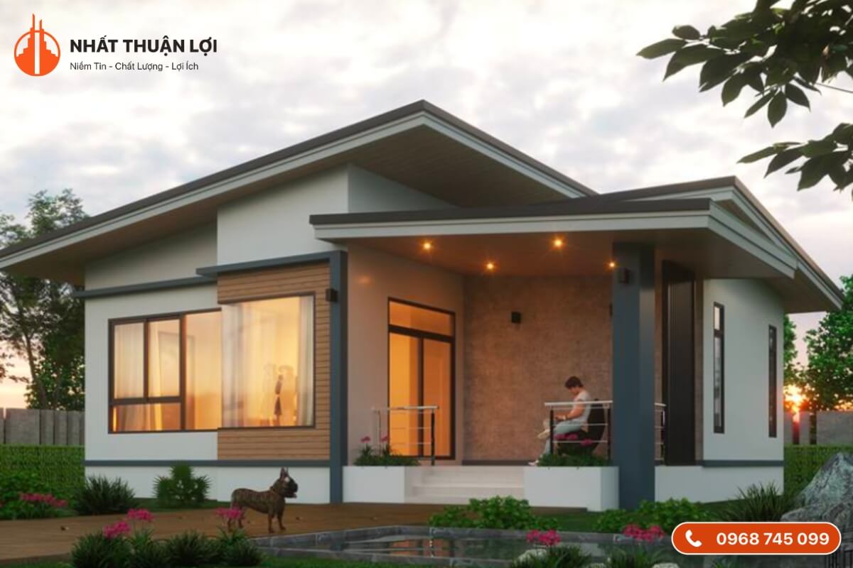 Nhà cấp 4 giá 100 triệu kiểu châu Âu Nhà cấp 4 giá 100 triệu kiểu châu Âu