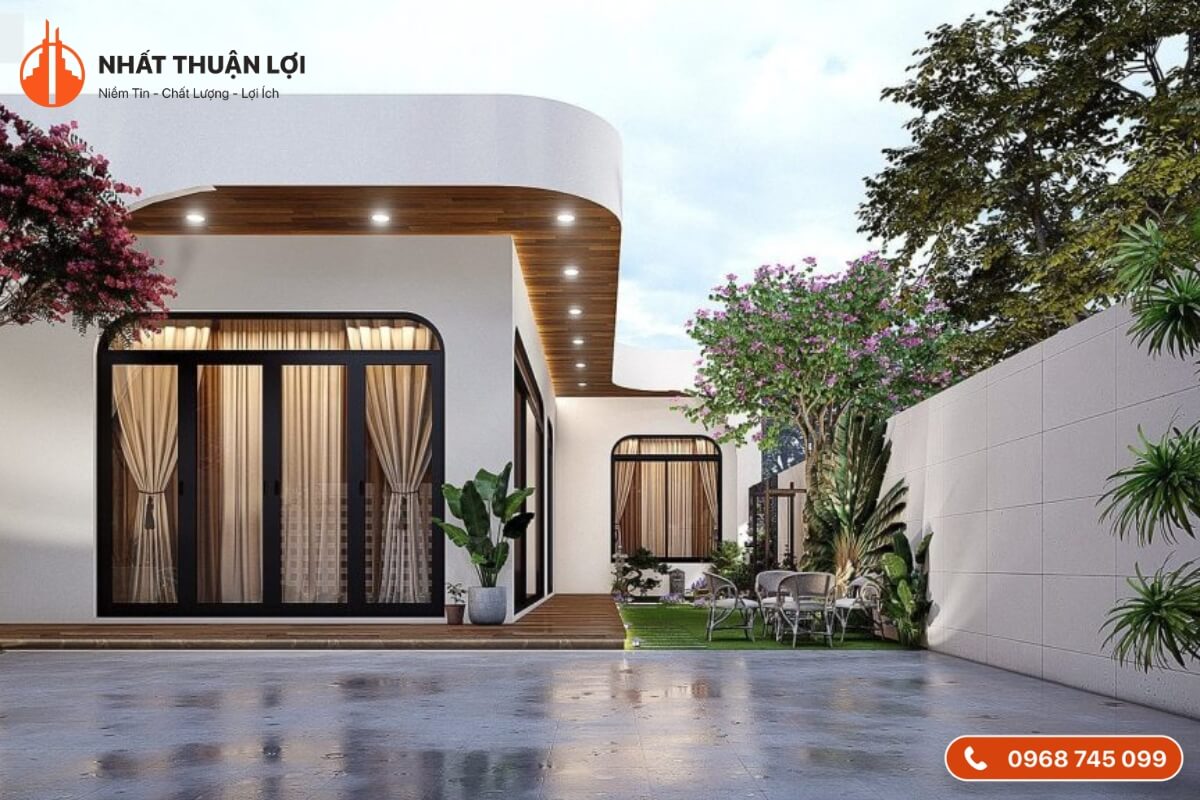 Nhà cấp 4 thiết kế đơn giản hiện đại Nhà cấp 4 thiết kế đơn giản hiện đại