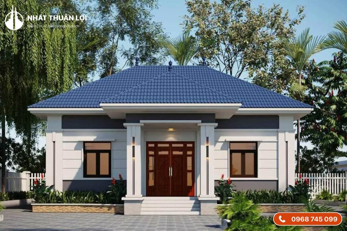 Ưu điểm của nhà cấp 4 mái tôn 80m2