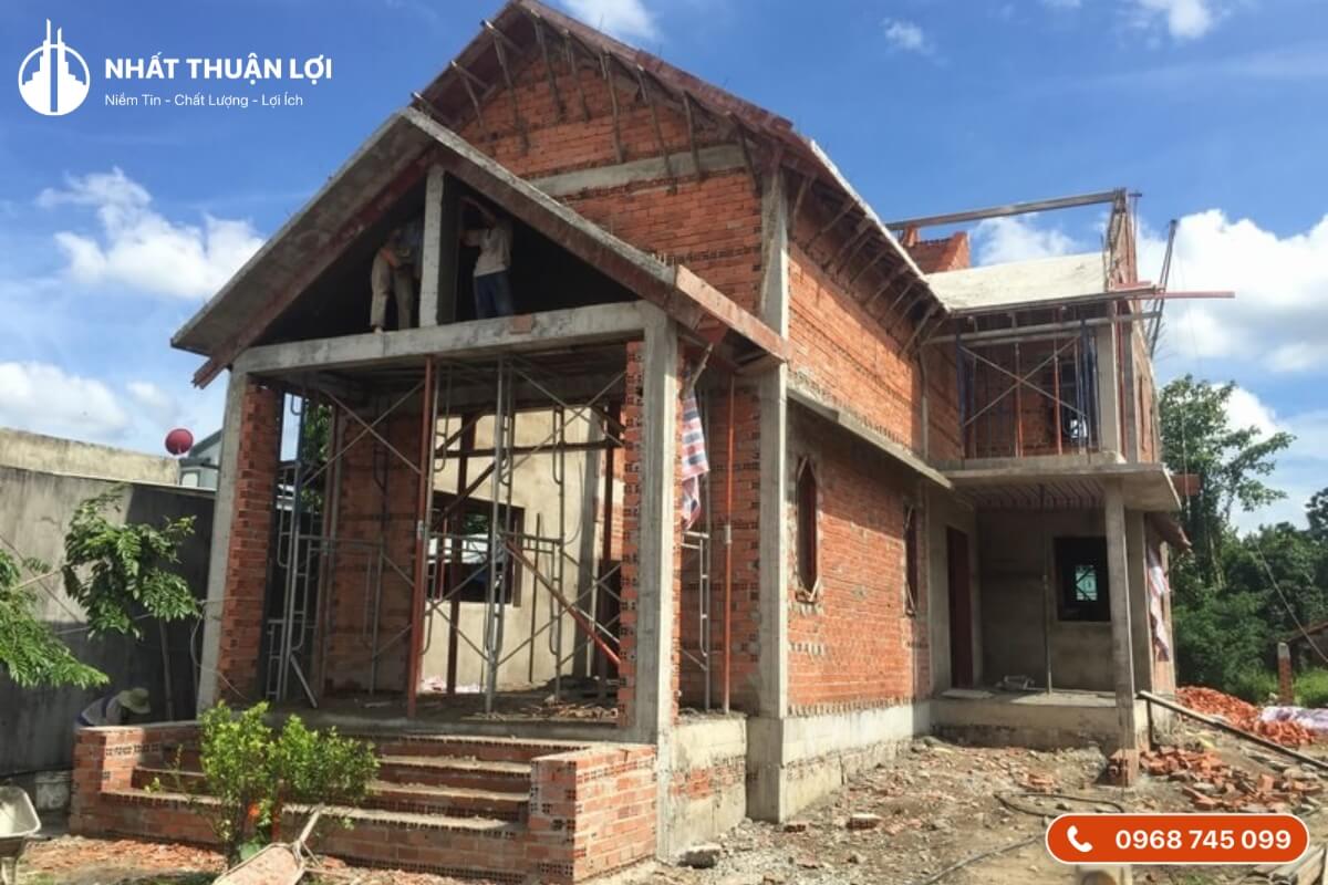 Xây dựng phần thô nhà cấp 4 giá 50 triệu