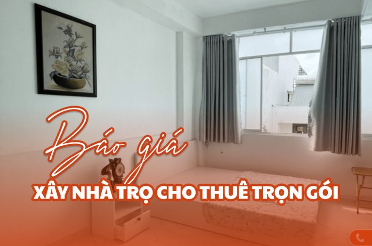 Báo giá xây nhà trọ