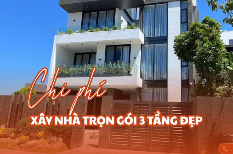 Xây nhà trọn gói 3 tầng