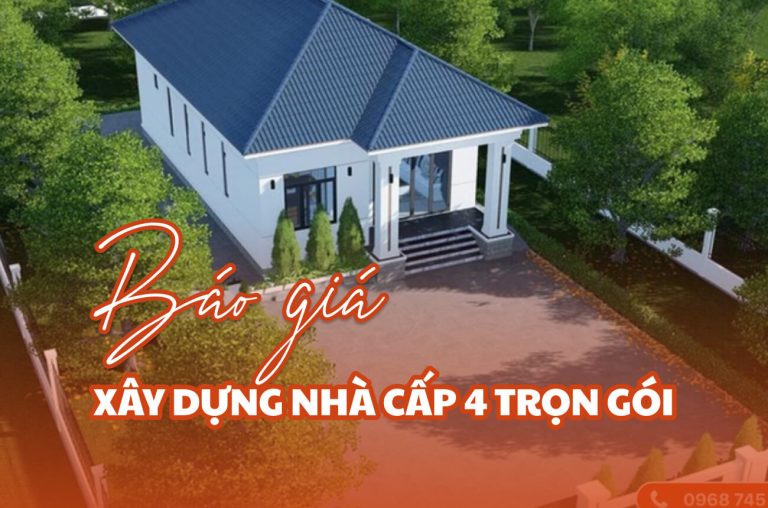 Giá xây nhà cấp 4