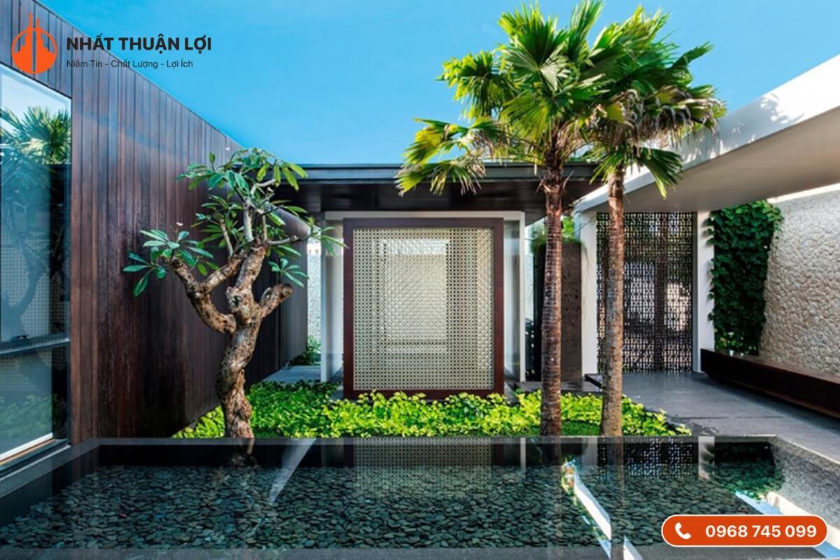 Nhà cấp 4 phong cách nghỉ dưỡng