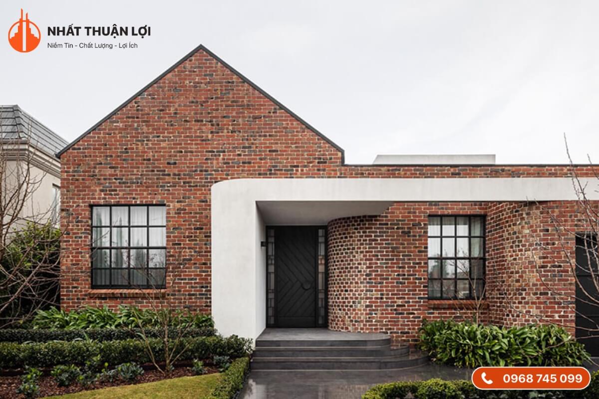 Nhà gạch có không gian mở