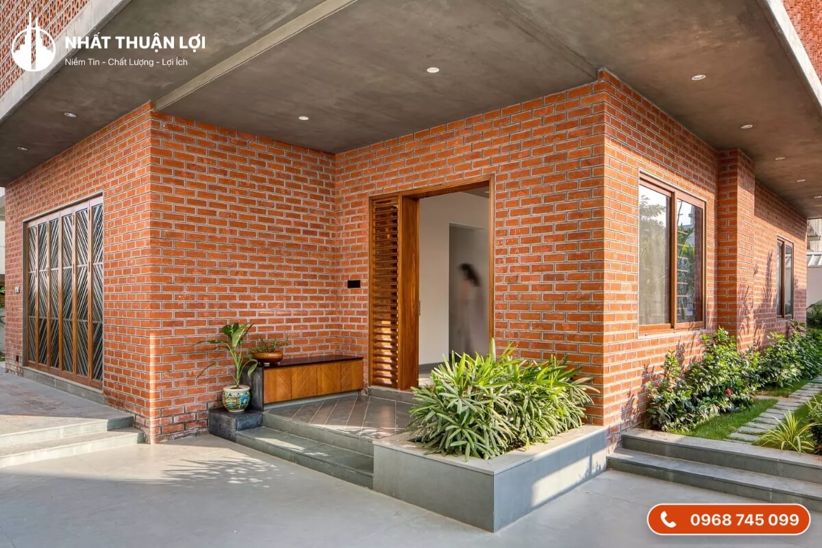 Nhà gạch mộc không trát là gì