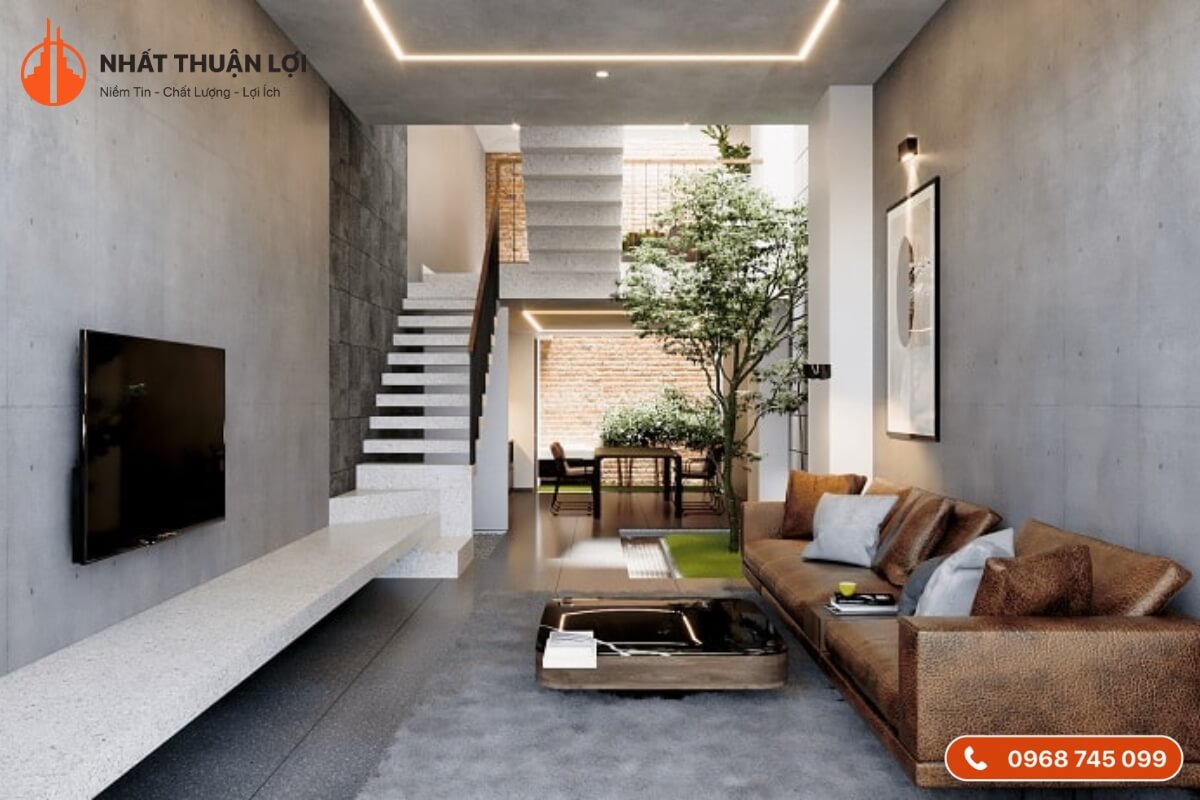 Trang trí nội thất nhà 2 tầng