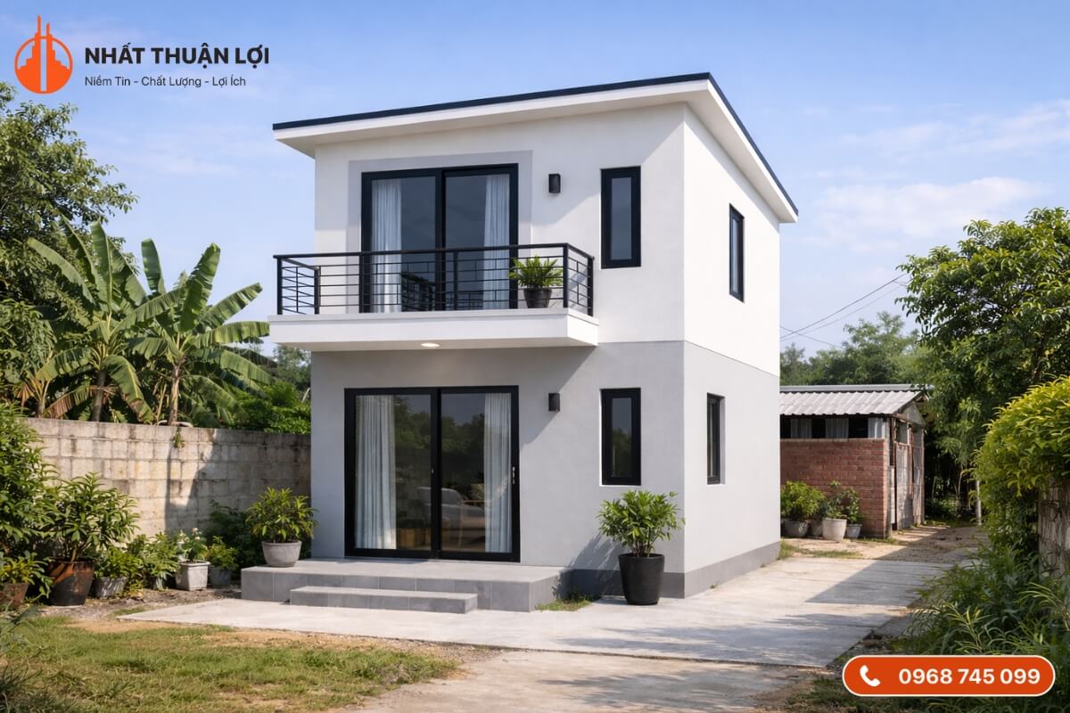 Yếu tố ảnh hưởng đến giá xây nhà 2 tầng